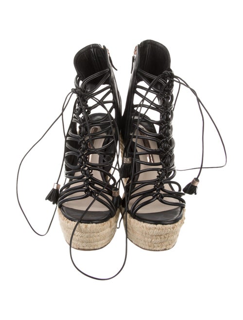 Sophia Webster Leather Espadrilles