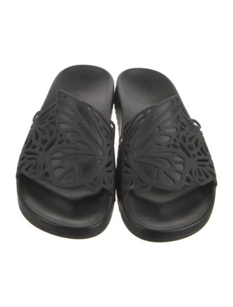 Sophia Webster Rubber Lasercut Accents Slides