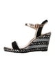 Sophia Webster Suede Striped Espadrilles