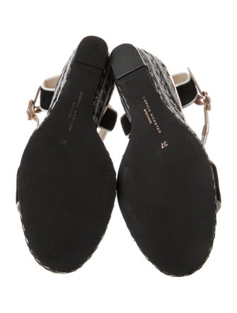 Sophia Webster Suede Striped Espadrilles