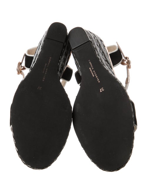 Sophia Webster Suede Striped Espadrilles