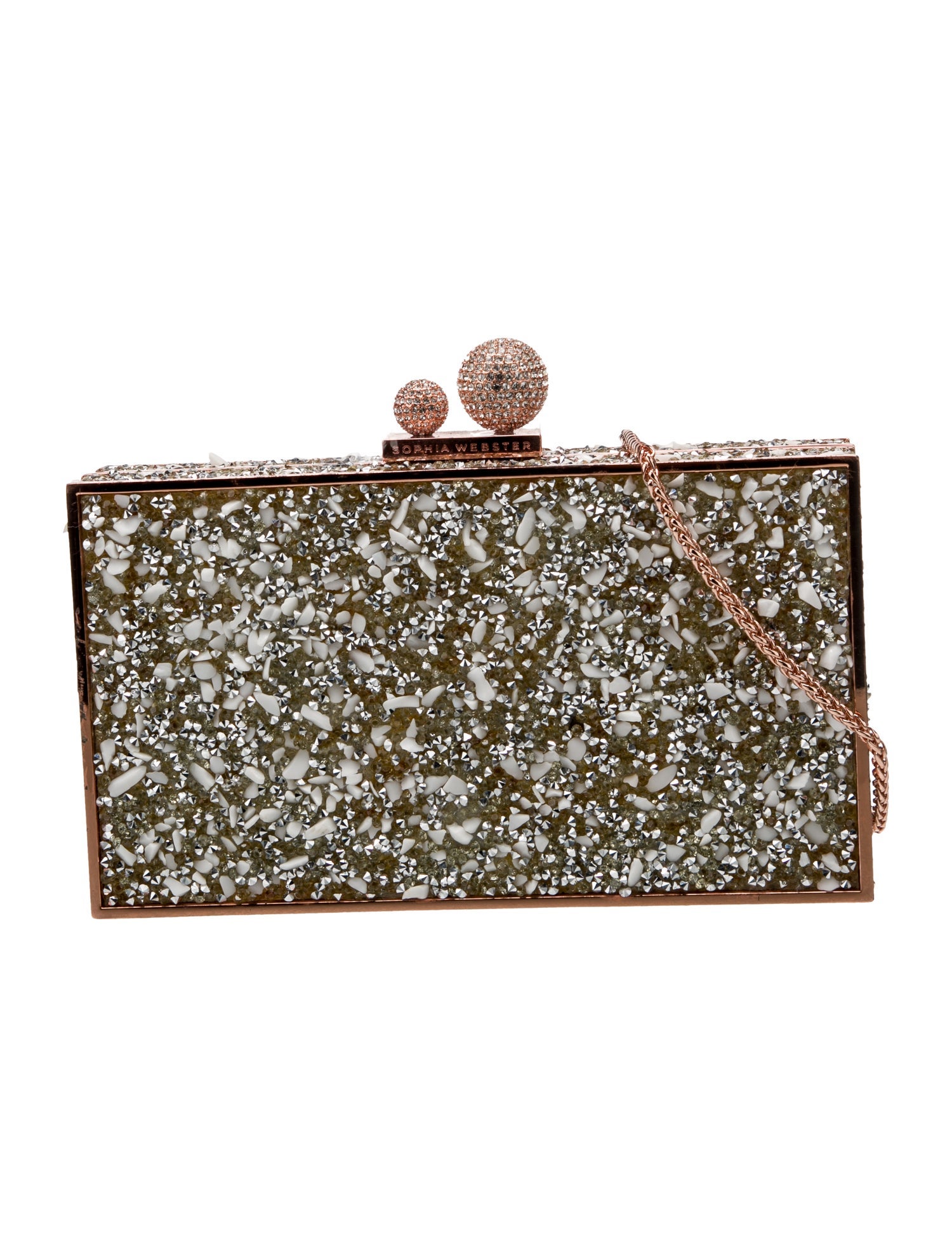 Sophia Webster Crystal Minaudière w/ Tags