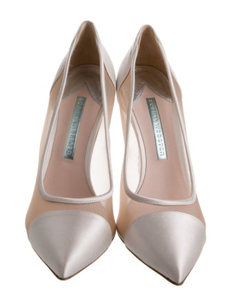 Sophia Webster Mesh Crystal Embellishments Pumps
