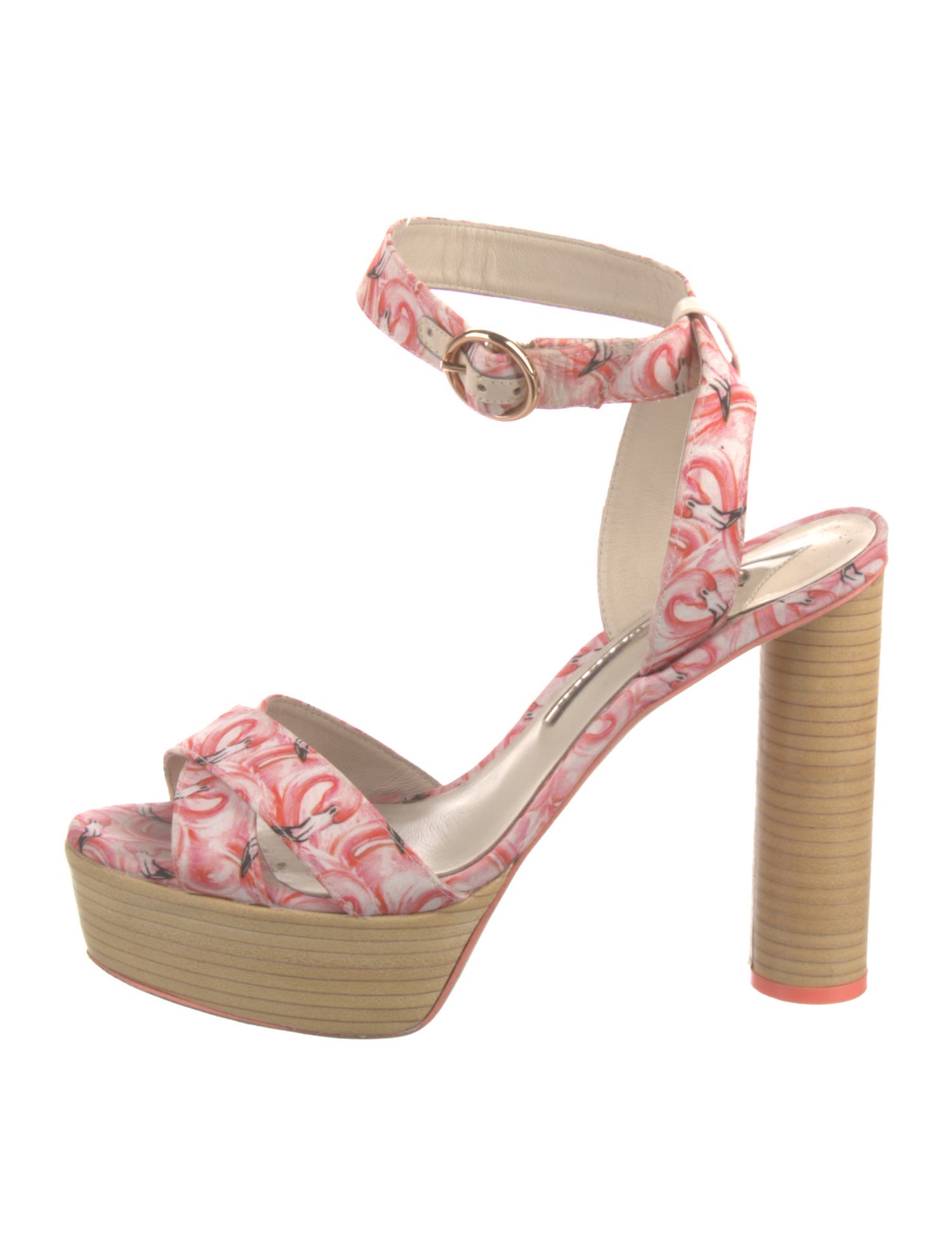 Sophia Webster Floral Print Sandals