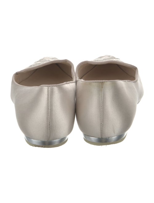 Sophia Webster Leather Embroidered Accent Ballet Flats