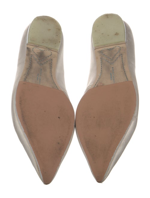 Sophia Webster Leather Embroidered Accent Ballet Flats