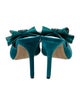 Sophia Webster Velvet Bow Accents Mules