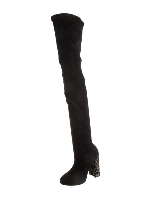 Sophia Webster Suede Sock Boots