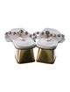 Sophia Webster Patent Leather Crystal Embellishments Slides