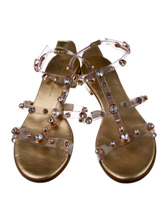 Sophia Webster Leather Studded Accents Gladiator Sandals