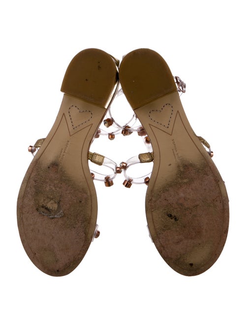 Sophia Webster Leather Studded Accents Gladiator Sandals