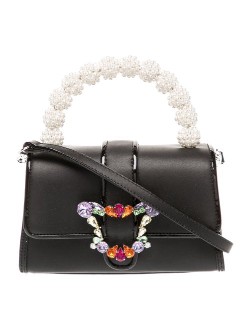 Sophia Webster Leather Top Handle Bag