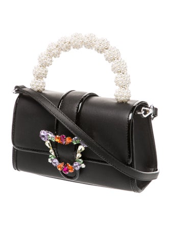 Sophia Webster Leather Top Handle Bag