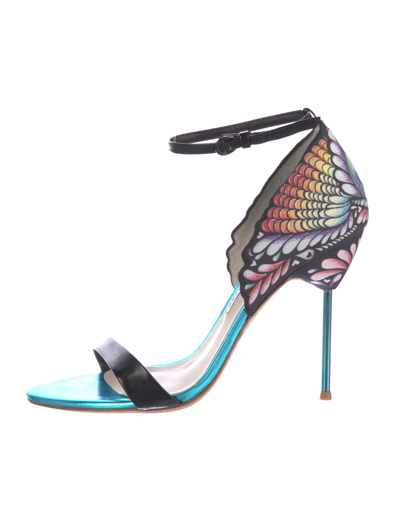 Sophia Webster Nylon Printed Sandals
