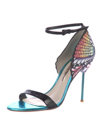Sophia Webster Nylon Printed Sandals