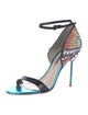 Sophia Webster Nylon Printed Sandals