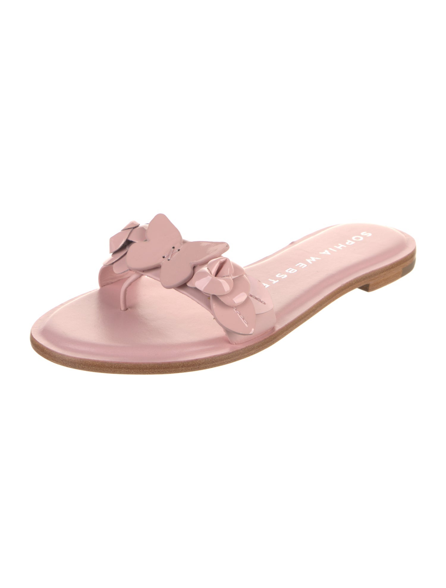 Sophia Webster Leather Slides