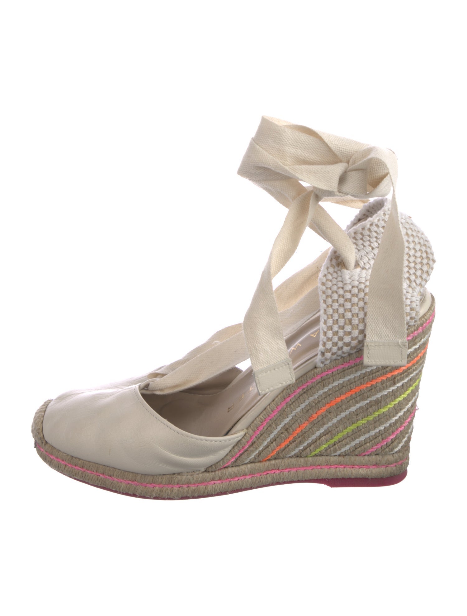 Sophia Webster Leather Printed Pumps