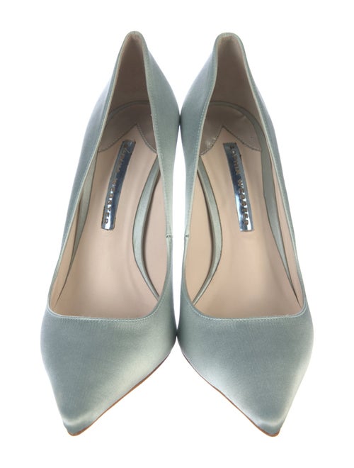 Sophia Webster Satin Crystal Embellishments Pumps