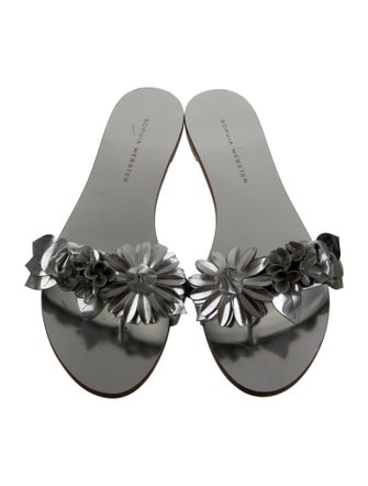 Sophia Webster Leather Slides