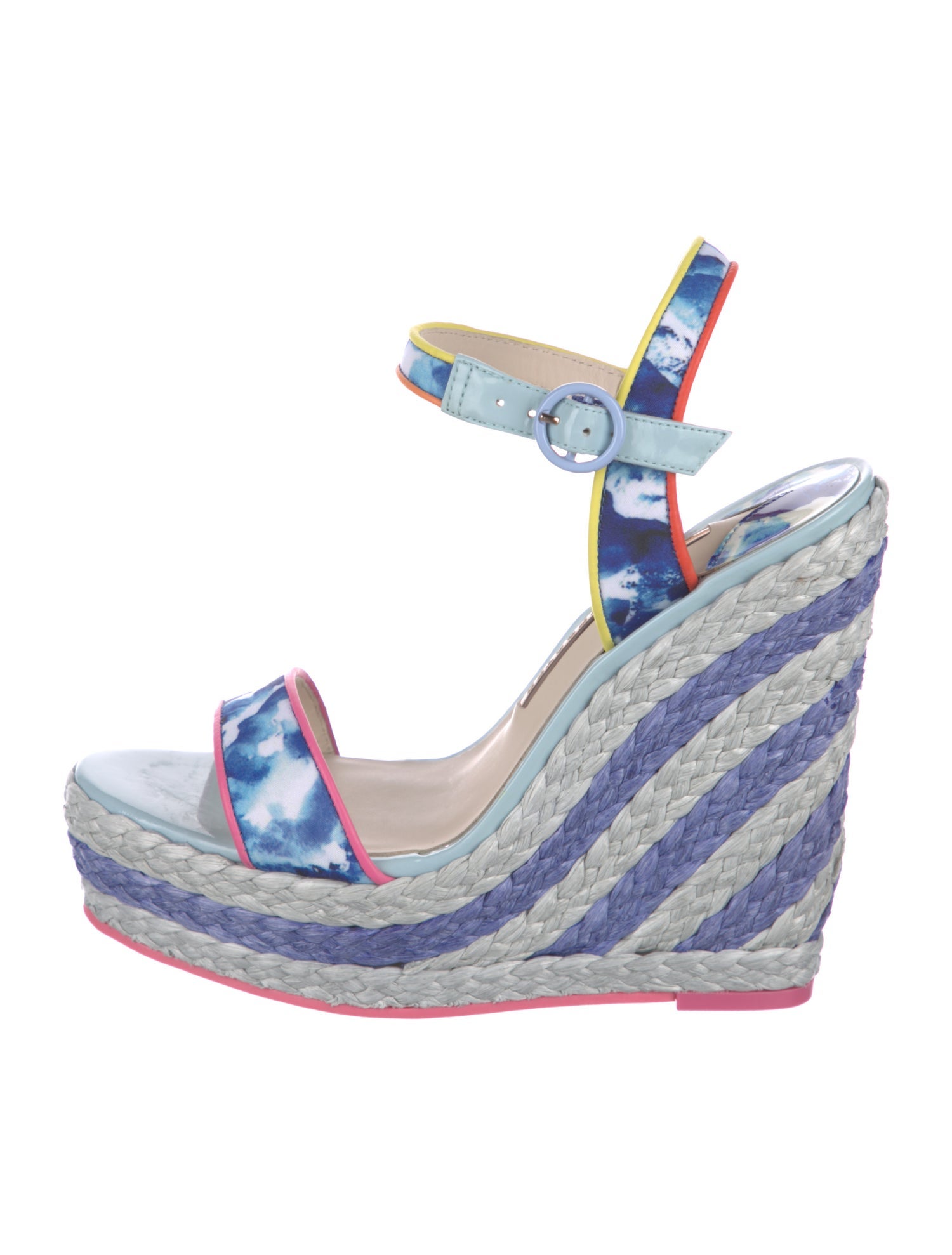 Sophia Webster Jute Striped Espadrilles w/ Tags