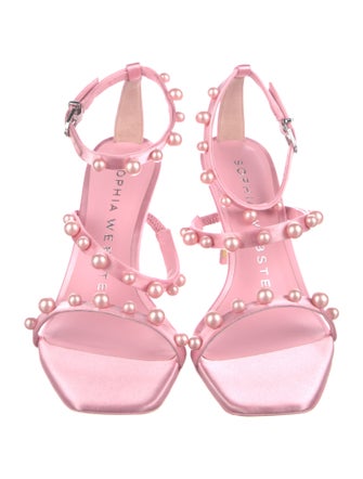 Sophia Webster Satin Sandals