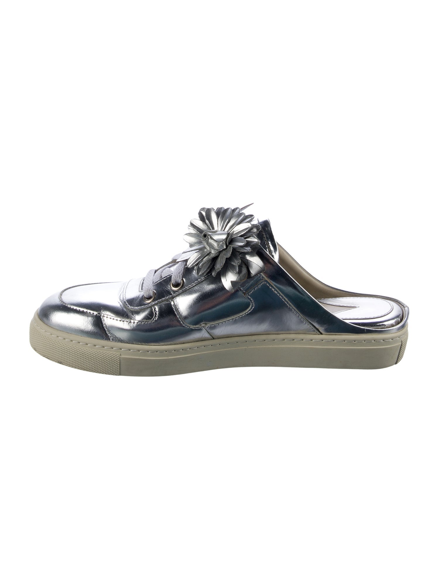 Sophia Webster Leather Printed Sneakers
