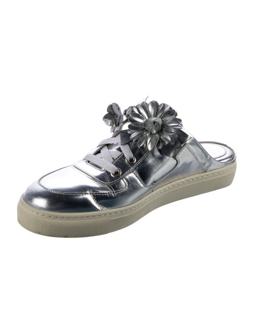 Sophia Webster Leather Printed Sneakers