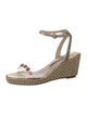 Sophia Webster PVC Glitter Accents Espadrilles