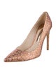 Sophia Webster Glitter Printed Pumps