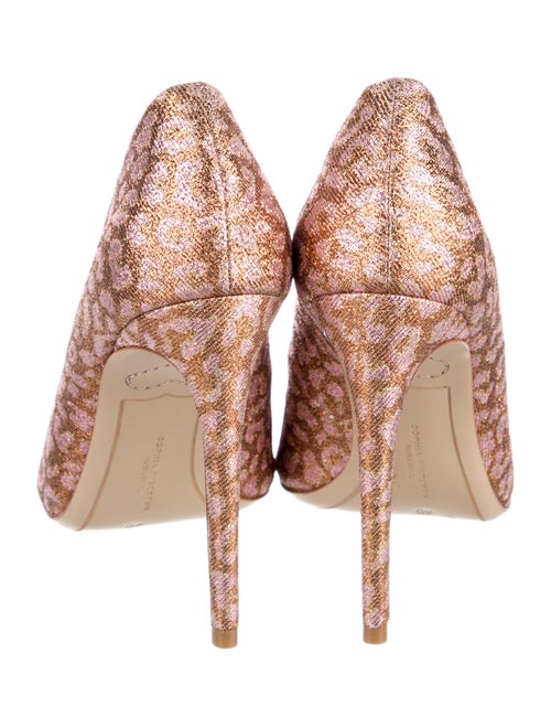Sophia Webster Glitter Printed Pumps
