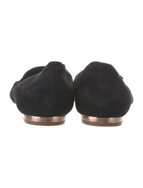 Sophia Webster Suede Embroidered Accent Flats