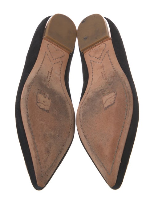 Sophia Webster Suede Embroidered Accent Flats