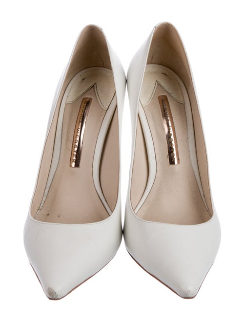 Sophia Webster Leather Crystal Embellishments Pumps