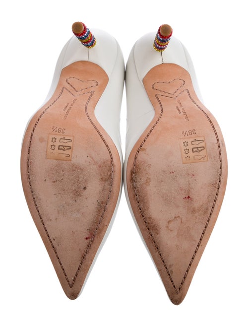 Sophia Webster Leather Crystal Embellishments Pumps