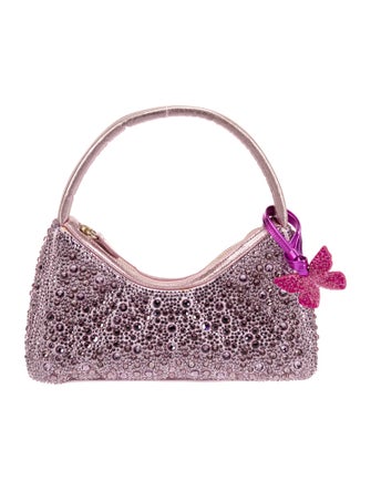 Sophia Webster Crystal Top Handle Bag