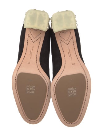 Sophia Webster Suede Crystal Embellishments Sock Boots