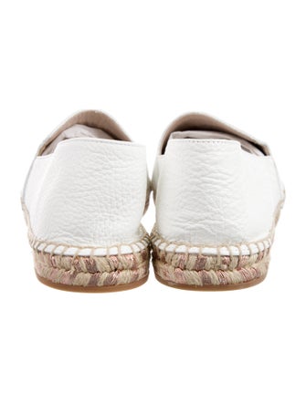 Sophia Webster Leather Embroidered Accent Espadrilles