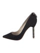 Sophia Webster Suede Crystal Embellishments Pumps