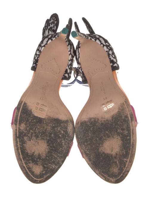 Sophia Webster Leather Embroidered Accent Sandals