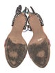 Sophia Webster Leather Embroidered Accent Sandals