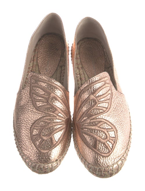 Sophia Webster Leather Animal Print Espadrilles