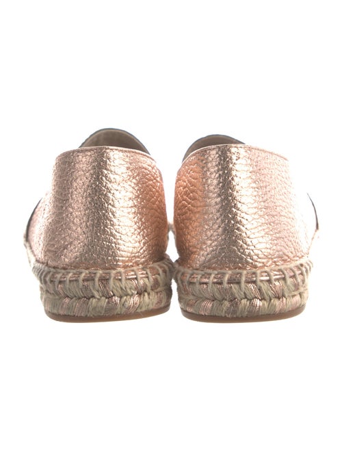 Sophia Webster Leather Animal Print Espadrilles