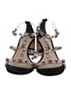 Sophia Webster Satin Crystal Embellishments Gladiator Sandals