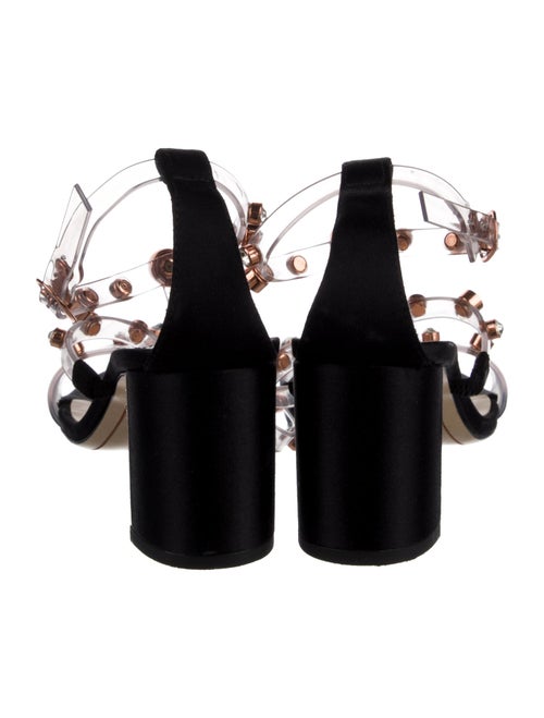 Sophia Webster Satin Crystal Embellishments Gladiator Sandals