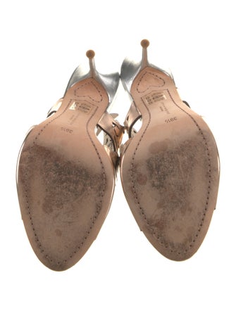 Sophia Webster Leather Lasercut Accents Slingback Pumps