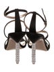 Sophia Webster Satin Crystal Embellishments D'Orsay Pumps