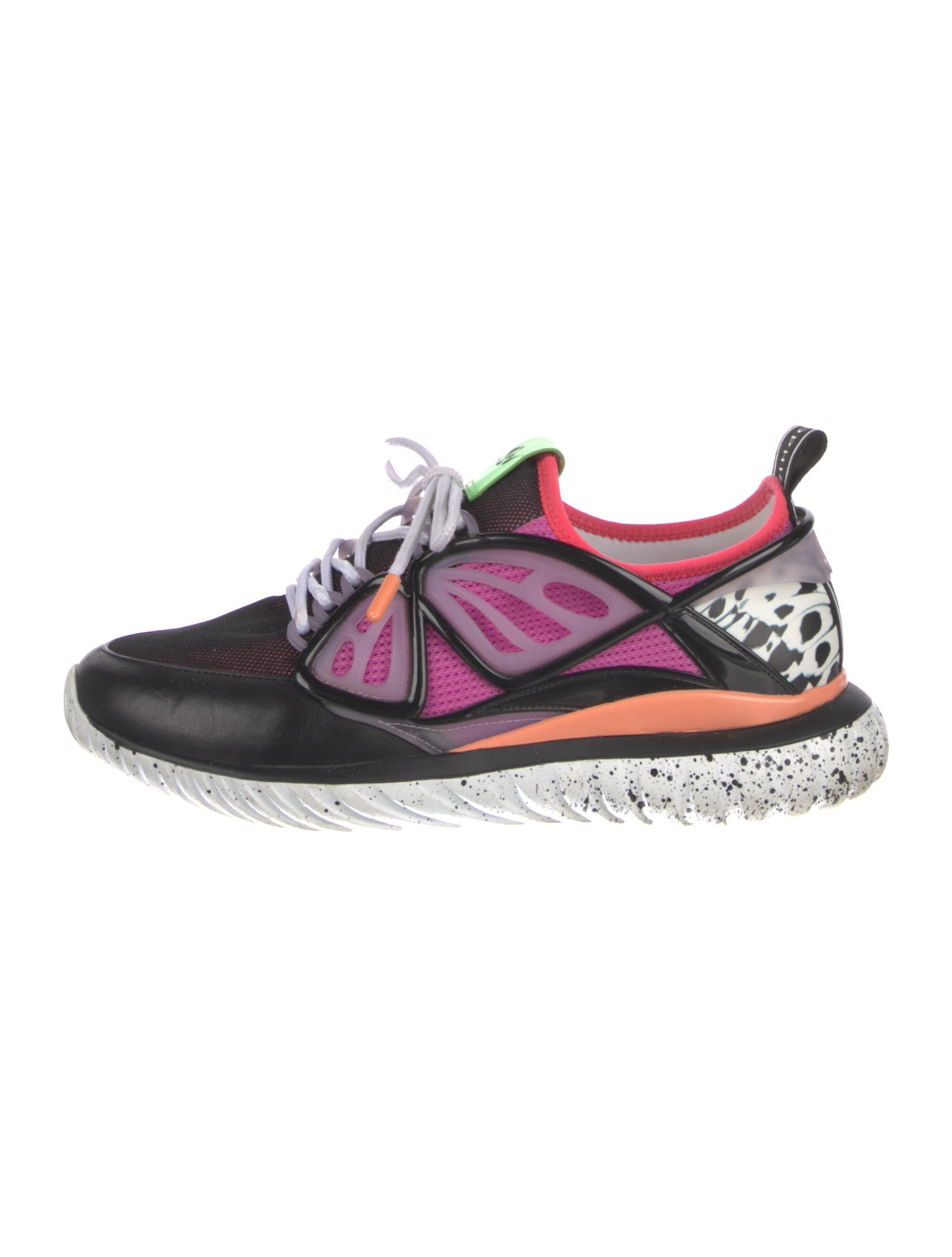 Sophia Webster Leather Printed Sneakers