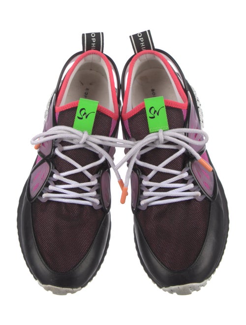 Sophia Webster Leather Printed Sneakers