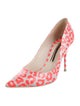 Sophia Webster Patent Leather Animal Print Pumps